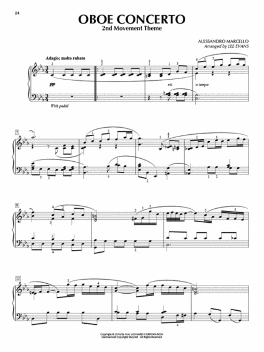 Classics with a Touch of Jazz Piano Solo scores gallery preview page 3