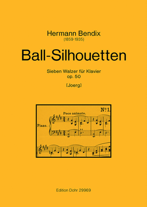 Ball-Silhouetten für Klavier op. 50 -Sieben Walzer-