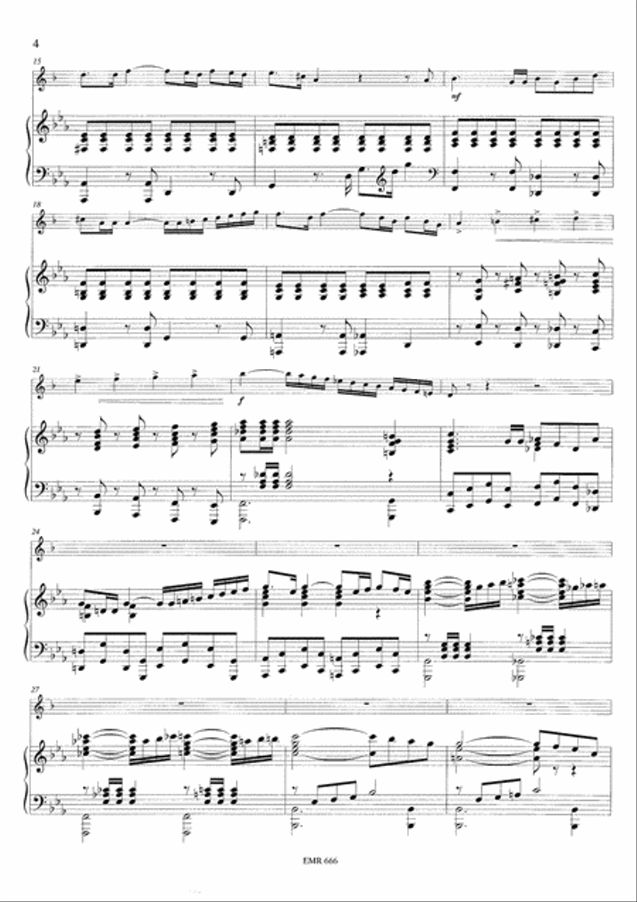 Konzert No. 3 Cornet scores gallery preview page 5