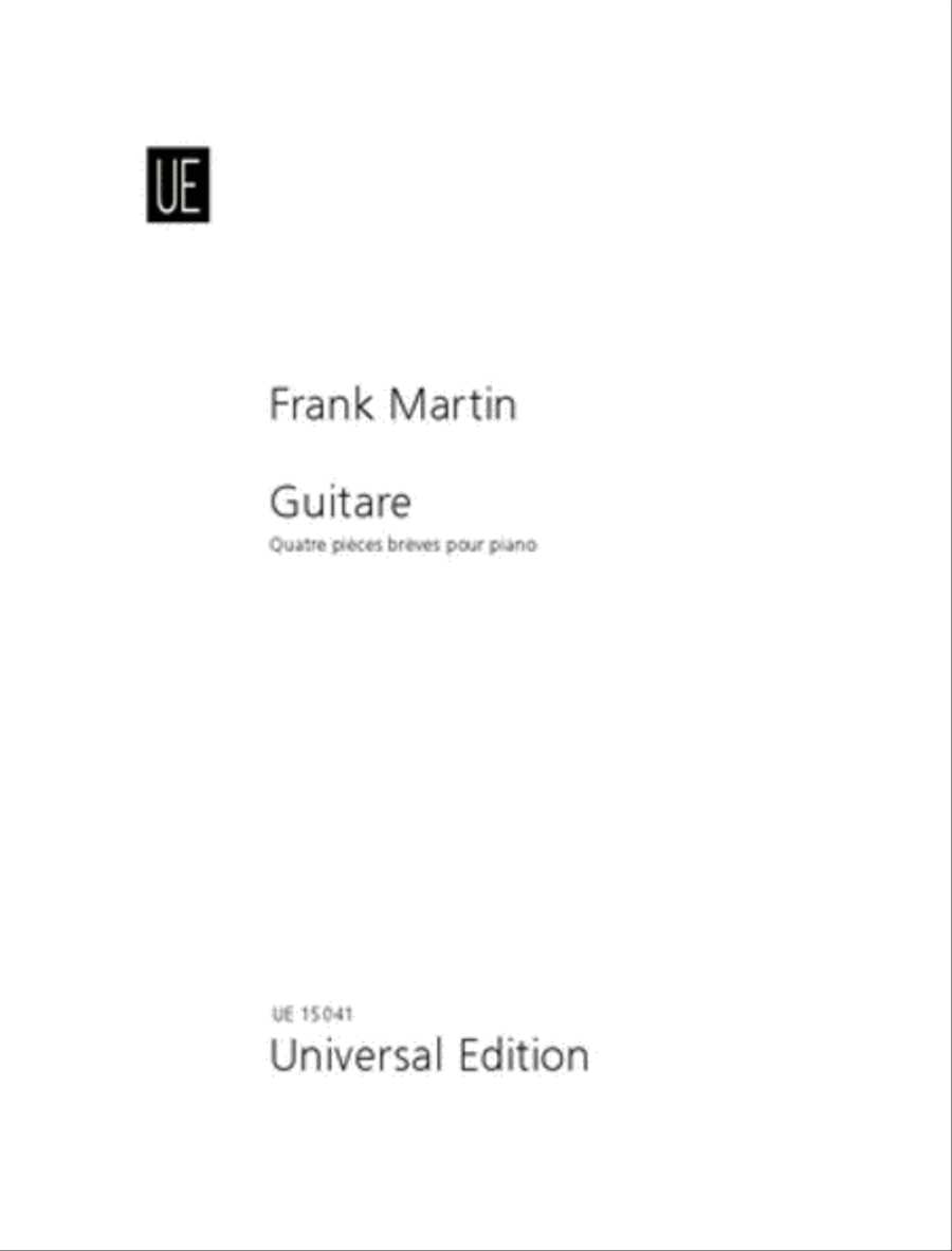 Guitare, 4 Pieces, Piano