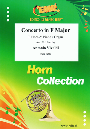Book cover for Concerto in F Major
