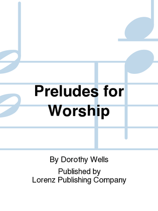 Book cover for Preludes for Worship