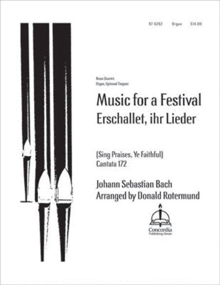 Music for a Festival / Erschallet ihr Lieder