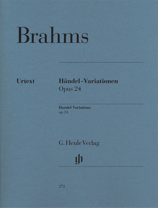 Book cover for Händel Variations Op. 24