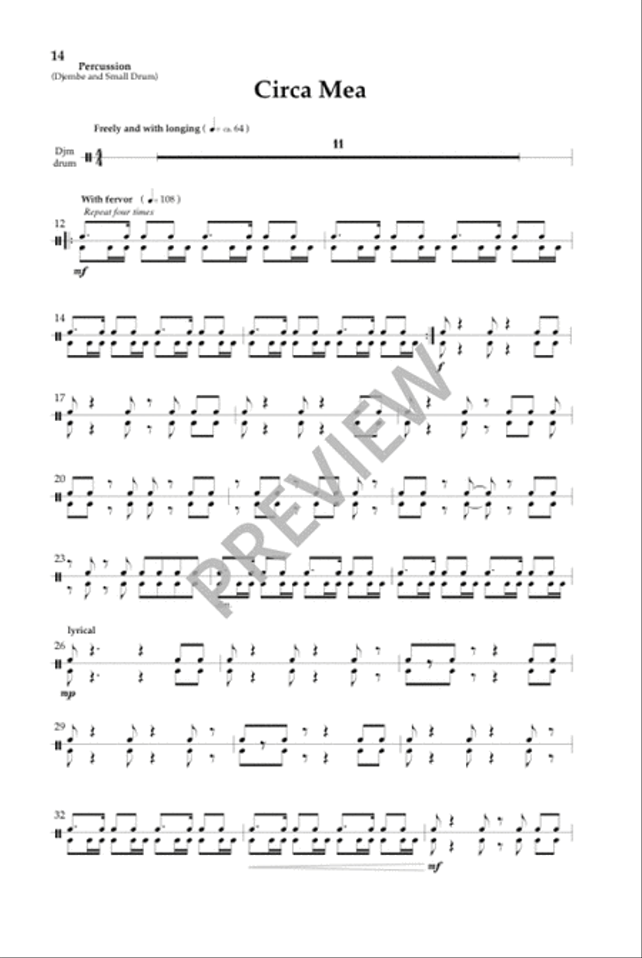 Circa Mea 4-Part scores gallery preview page 15