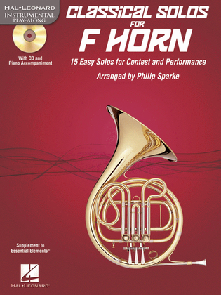 Book cover for Classical Solos for Horn