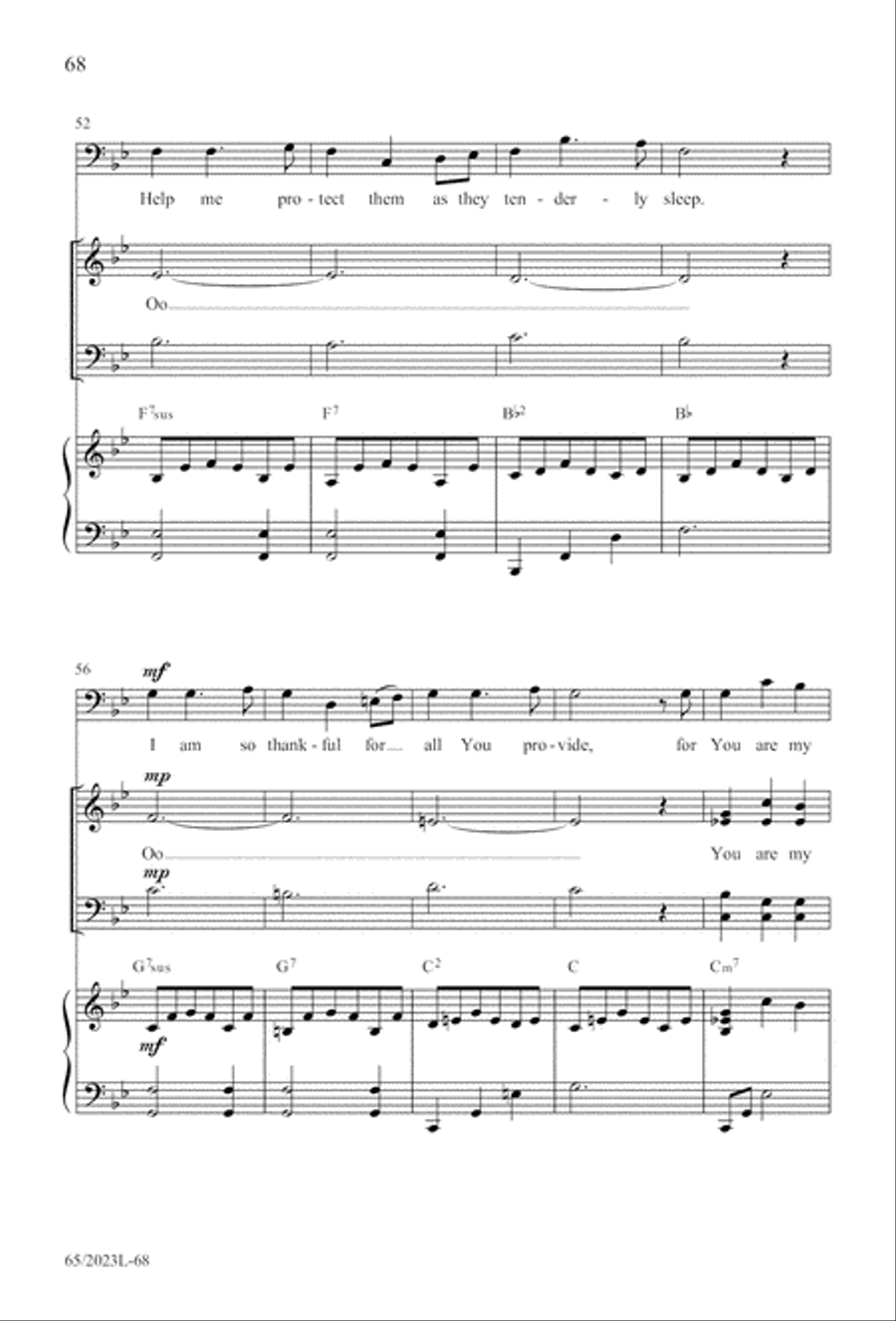 Child of Hope 4-Part scores gallery preview page 69