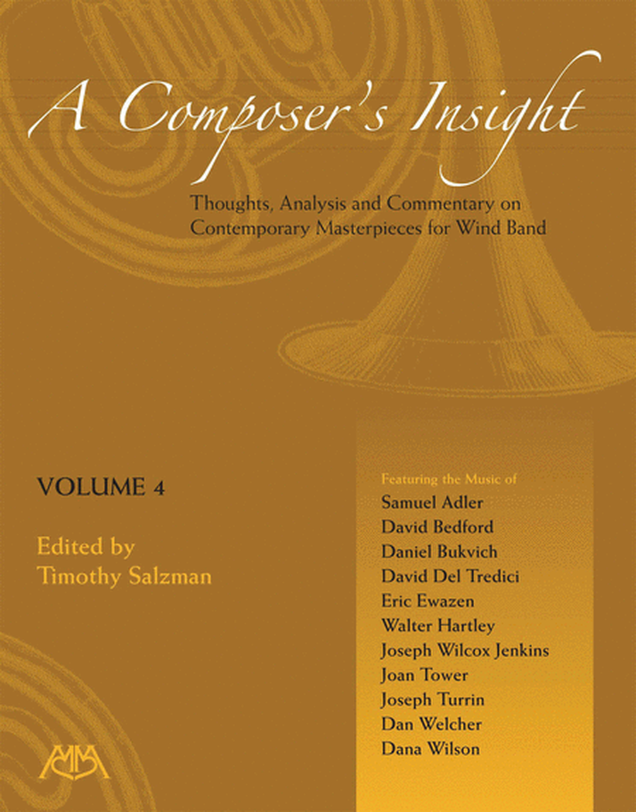 A Composer's Insight, Volume 4