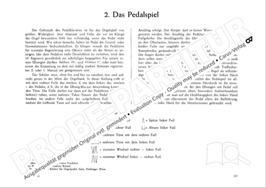 Orgelschule Orgelschule Organ scores gallery preview page 71