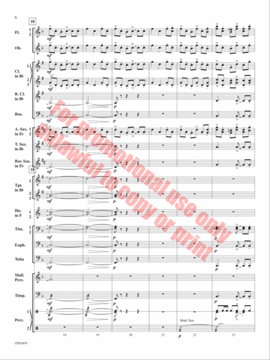 Thrive Concert Band scores gallery preview page 7