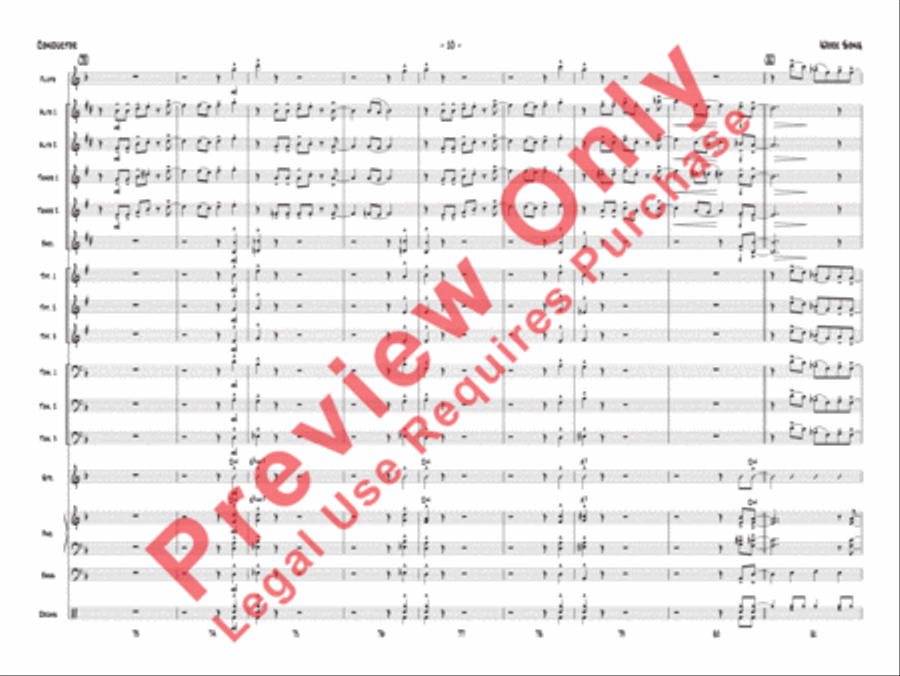 Work Song Jazz Ensemble scores gallery preview page 13