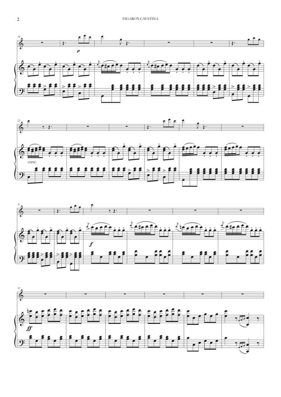 Figaro's Cavatina 
