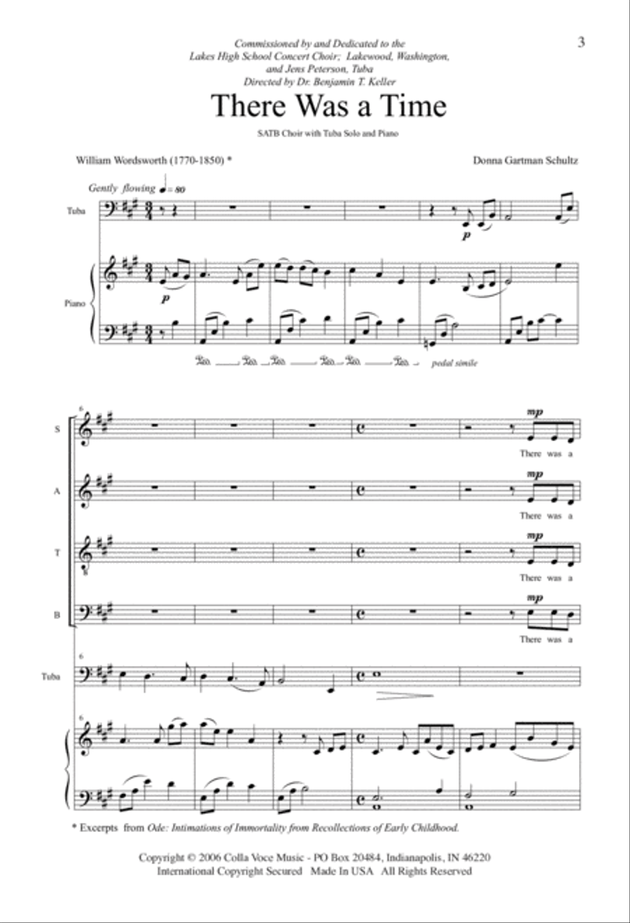 There Was A Time 4-Part scores gallery preview page 2