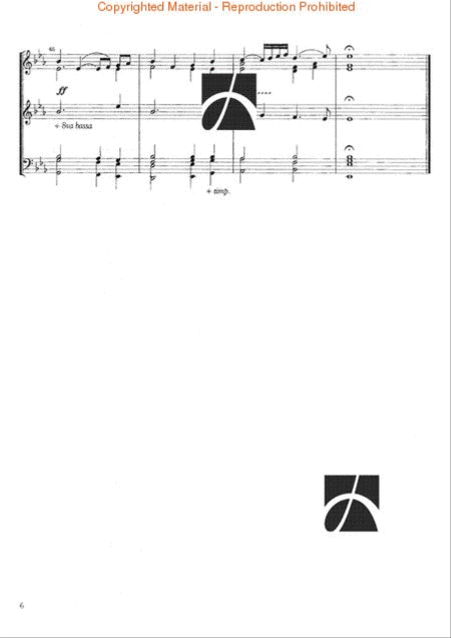 Handelian Song Handelian Song Concert Band scores gallery preview page 7