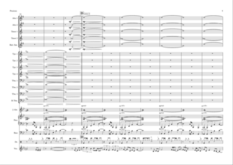 Precious Jazz Ensemble scores gallery preview page 5