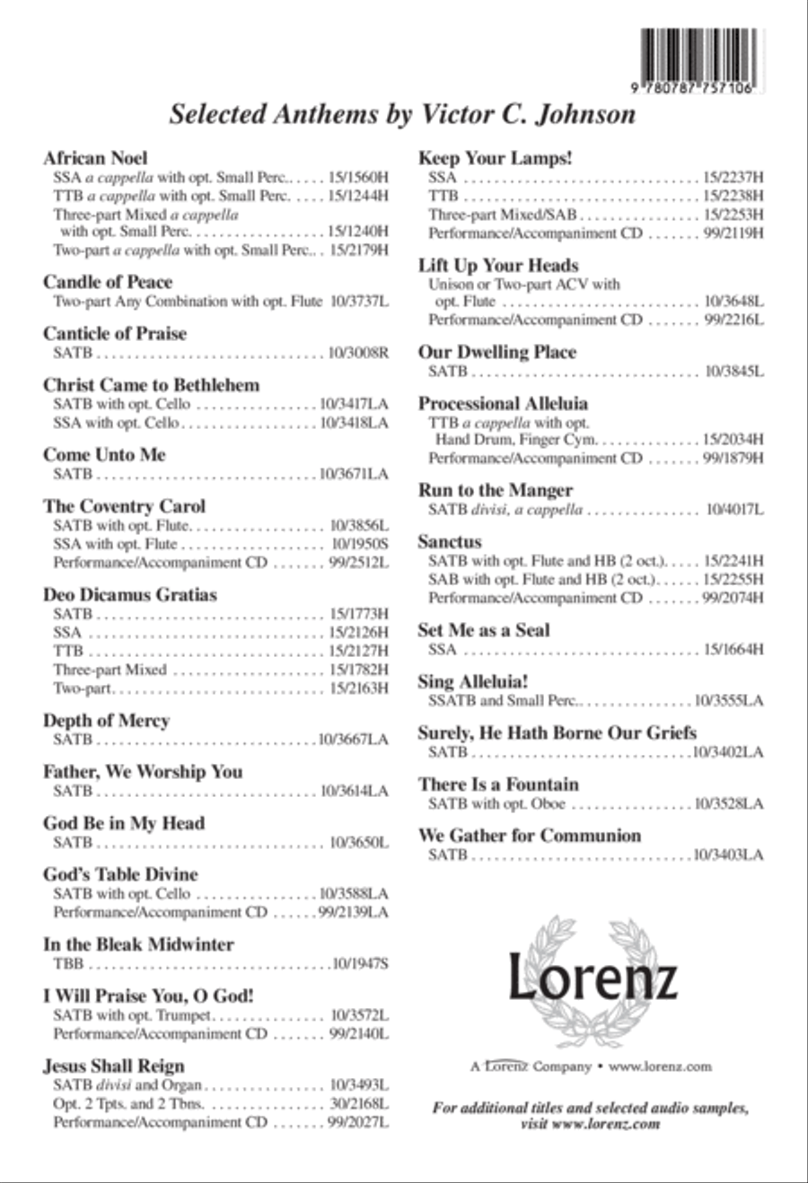 A Child Is Born A Child Is Born 4-Part scores gallery preview page 12