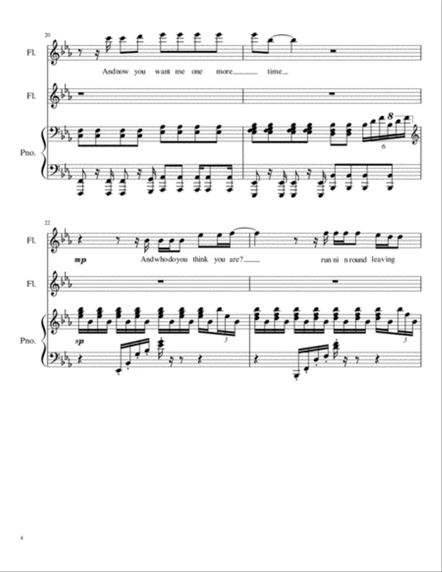 Jar Of Hearts Jar Of Hearts Piano scores gallery preview page 4