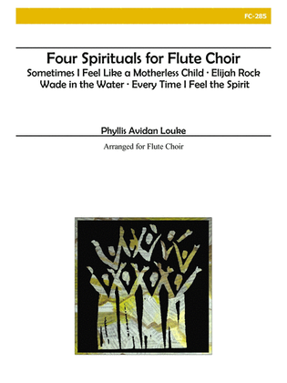 Book cover for Four Spirituals for Flute Choir