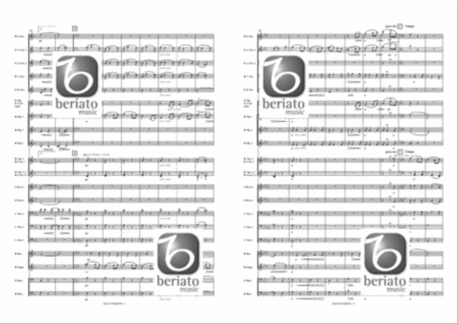 Salut d'Amour Salut d'Amour Fanfare Band scores gallery preview page 3