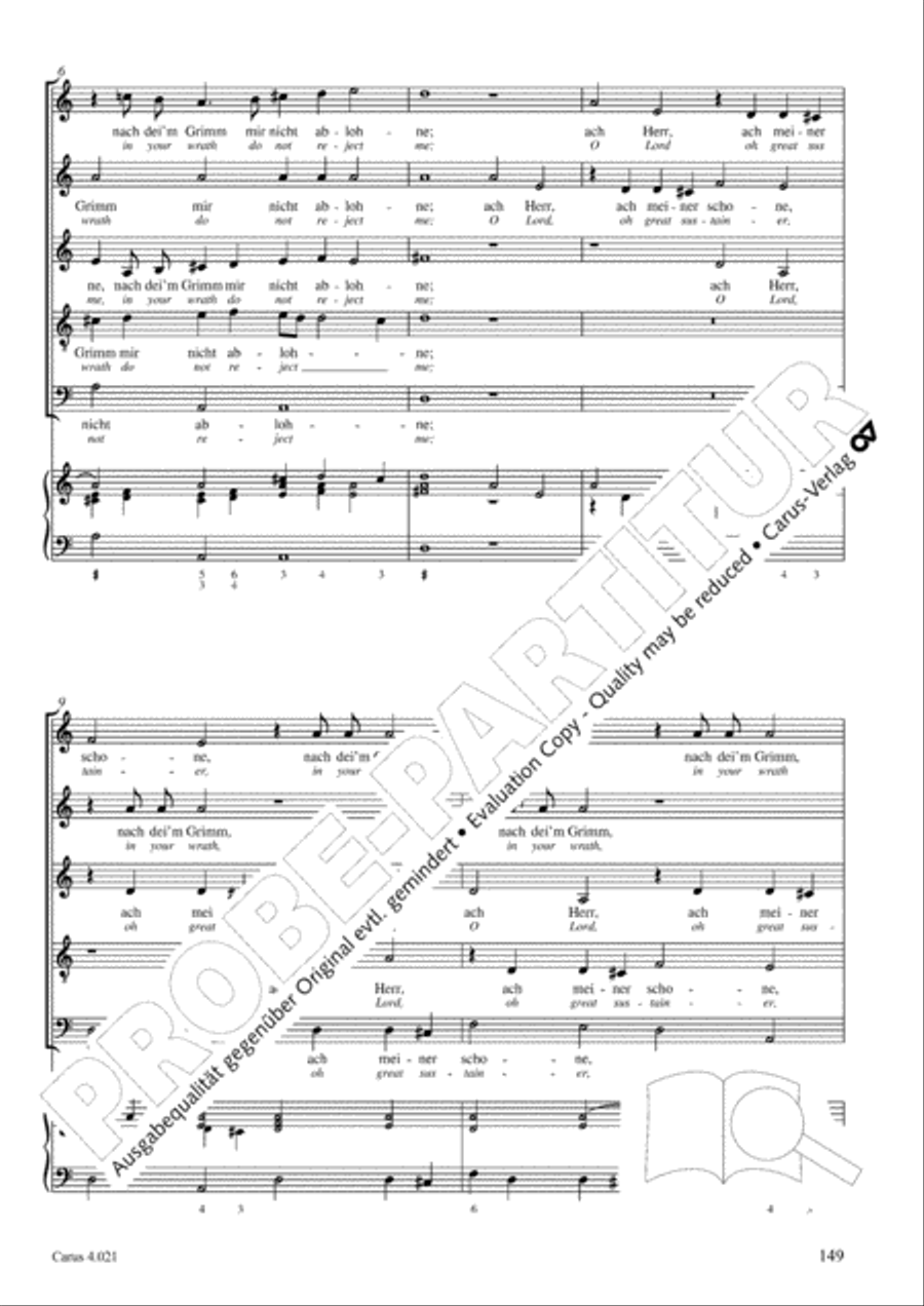Schein: Israelsbrunnlein. Fontana d'Israel. Complete edition Choir scores gallery preview page 156