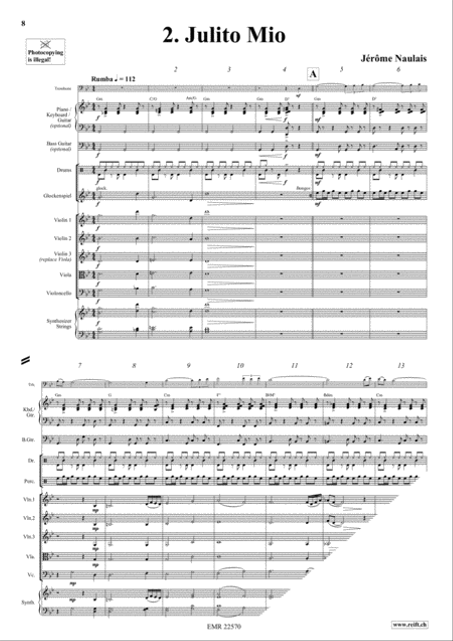 Play With Your Band Volume 3 Trombone scores gallery preview page 4