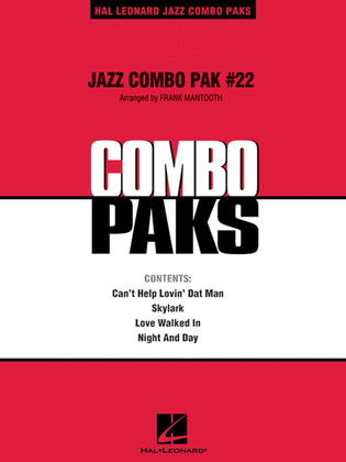 Book cover for Jazz Combo Pak #22