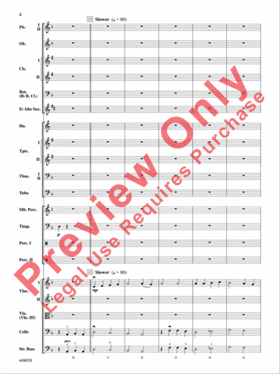 Realms of Endless Day Realms of Endless Day Full Orchestra scores gallery preview page 5