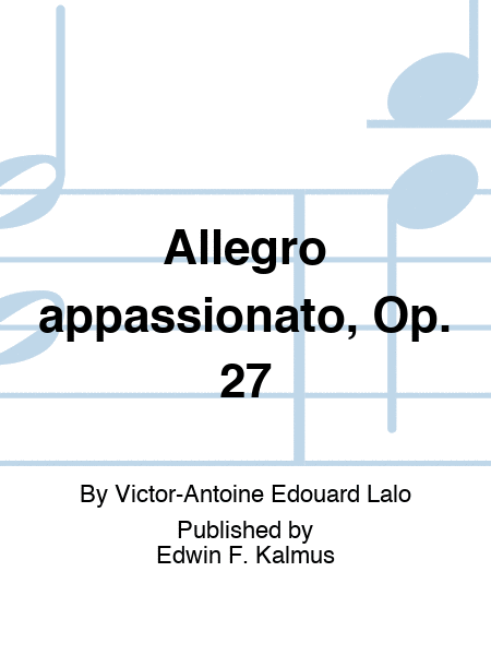 Allegro appassionato, Op. 27