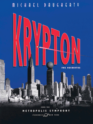 Book cover for METROPOLIS SYMPHONY: II. Krypton