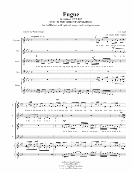 Fugue [SATB] image number null
