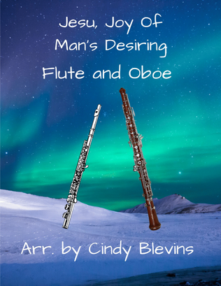 Book cover for Jesu, Joy Of Man's Desiring, for Flute and Oboe Duet