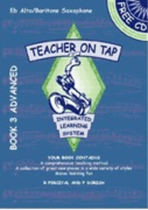 Book cover for Teacher On Tap Saxophone Book 3 B Flat Tenor Book/CD