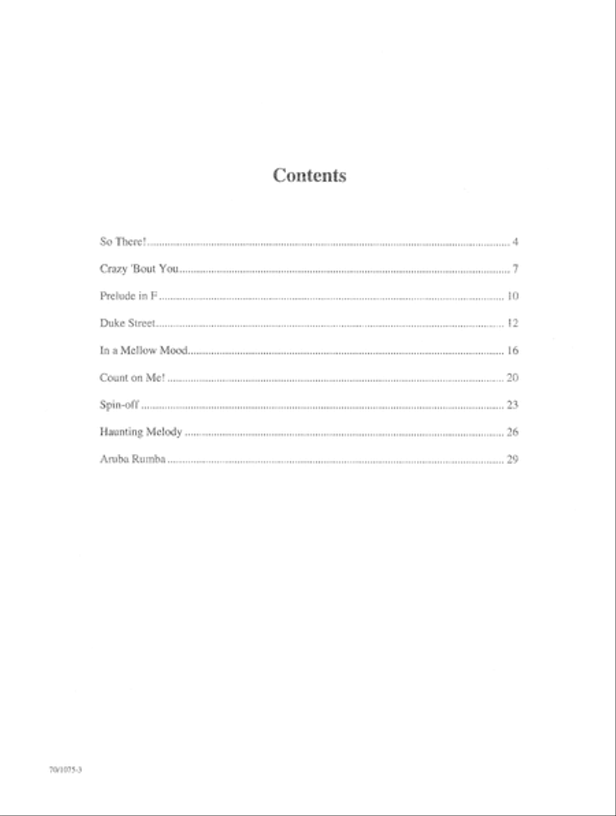 Hot Solos Jazz Hot Solos Jazz Piano Solo scores gallery preview page 5