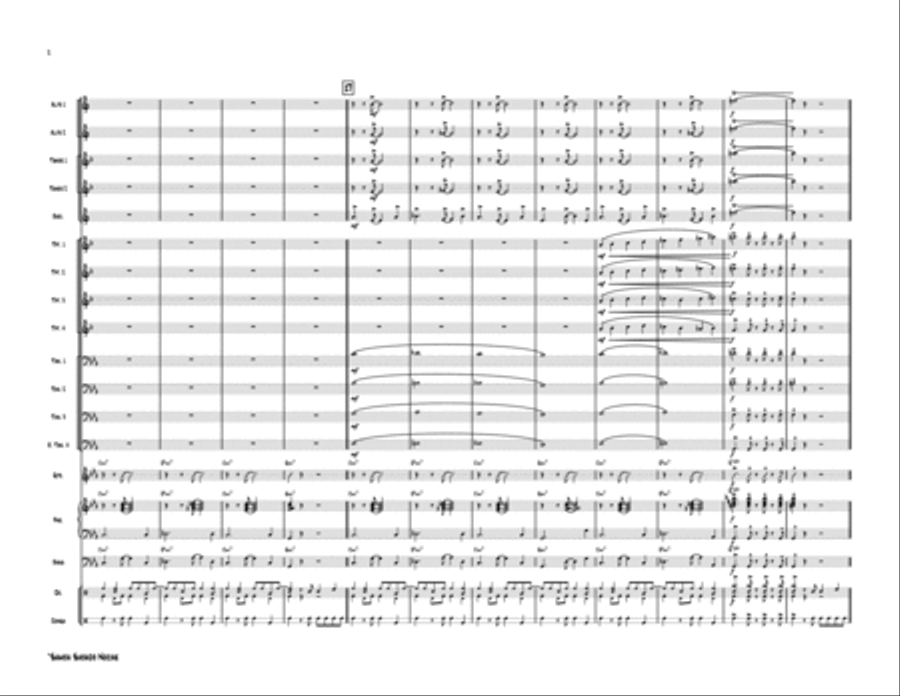 Samba Sabado Noche Samba Sabado Noche Jazz Ensemble scores gallery preview page 3