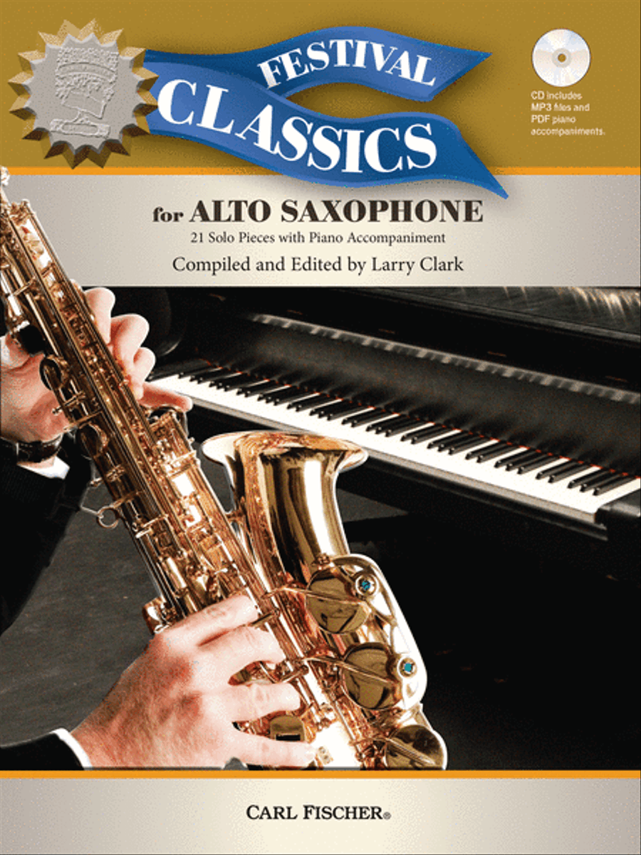 Festival Classics for Alto Saxophone Alto Saxophone scores gallery preview page 1