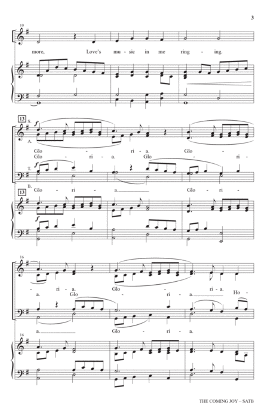 The Coming Joy 4-Part scores gallery preview page 2