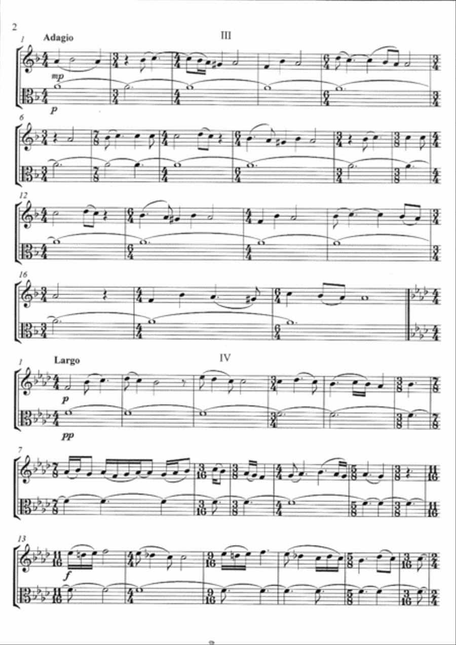12 Melodies with Drone Set of Parts scores gallery preview page 2