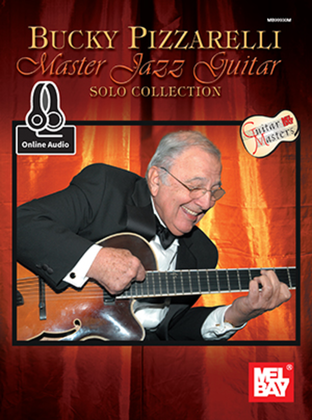 Book cover for Bucky Pizzarelli Master Jazz Guitar Solo Collection