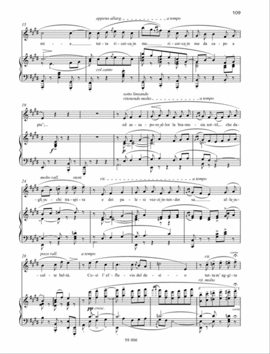 Quando me'n vo’ Soprano Voice scores gallery preview page 2