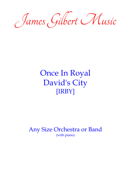 Once In Royal David's City image number null