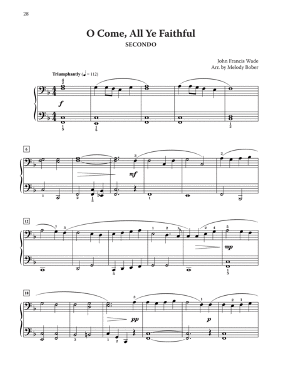 Christmas Memories for Two, Book 1 Small Ensemble scores gallery preview page 6