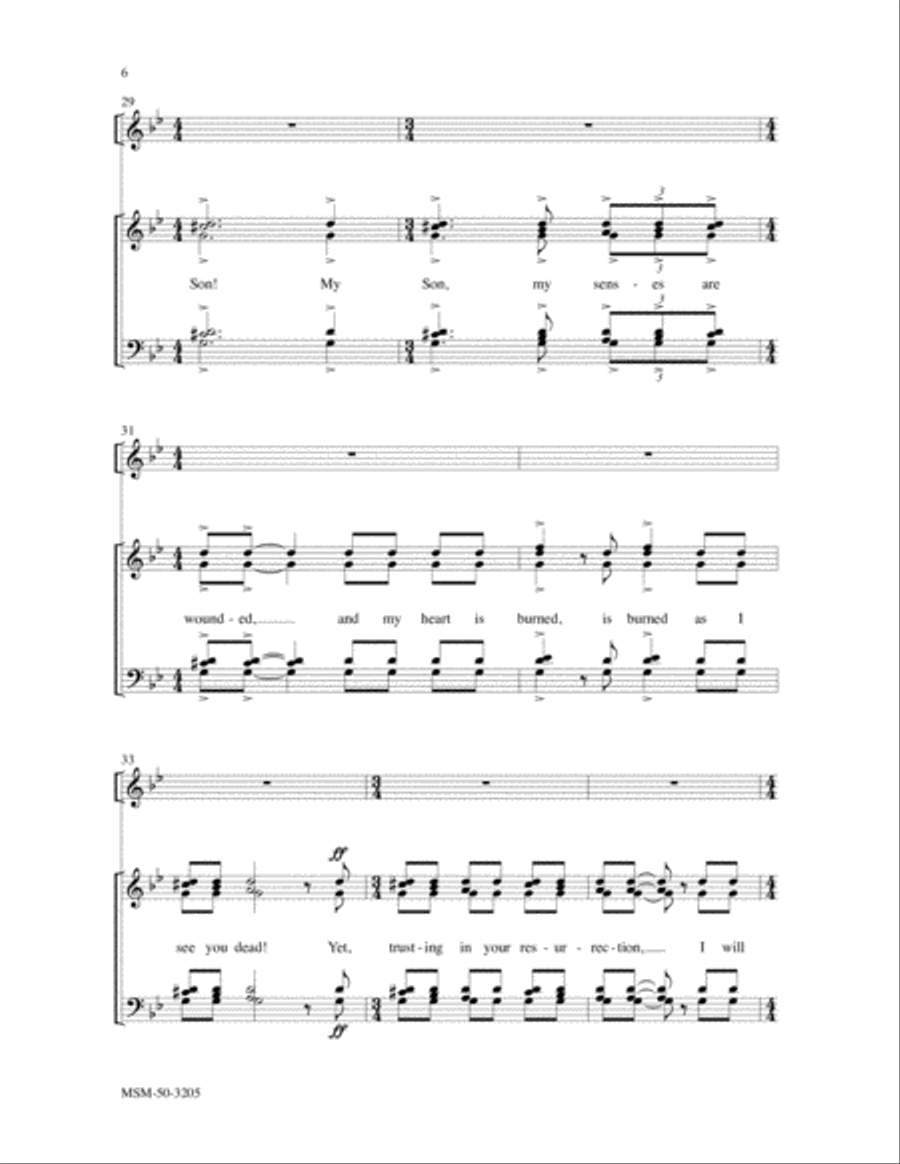 Give Me that Stranger (Troparion) A Cappella scores gallery preview page 4
