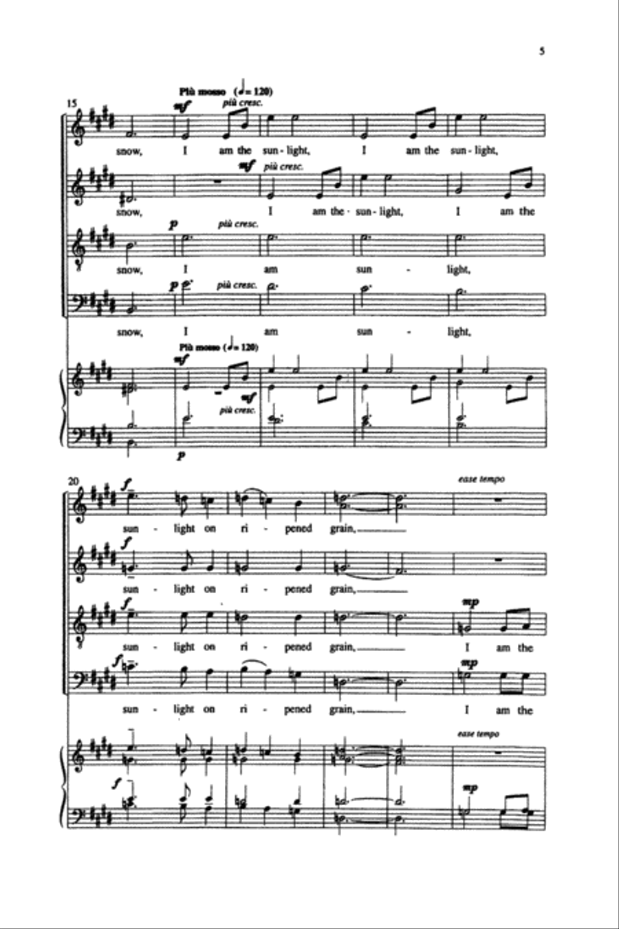 In Remembrance In Remembrance 4-Part scores gallery preview page 4