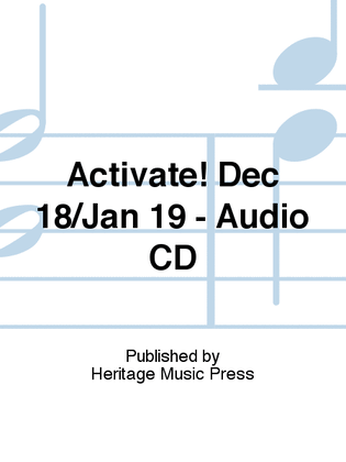 Activate! Dec 18/Jan 19 - Audio CD