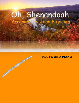 Book cover for Oh, Shenandoah; (Shenandoah) Flute and Piano