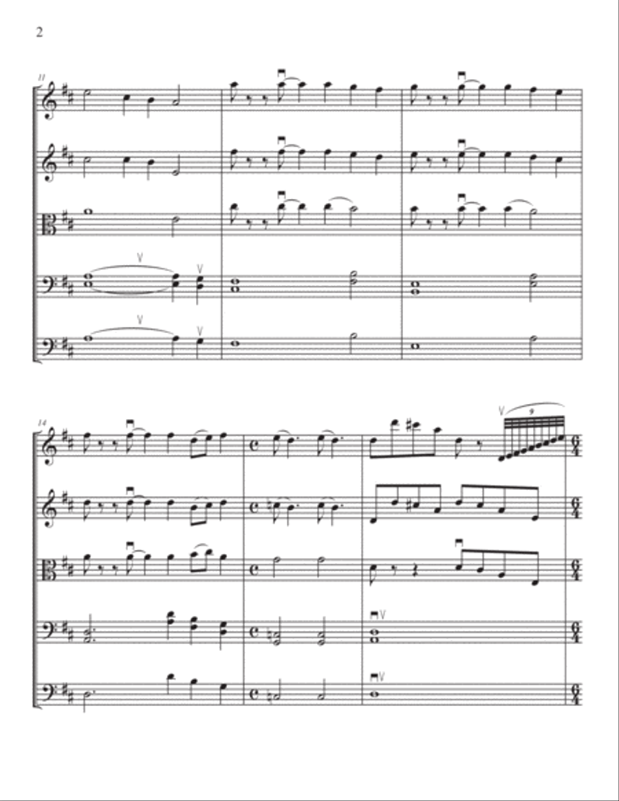Southampton String Orchestra scores gallery preview page 2