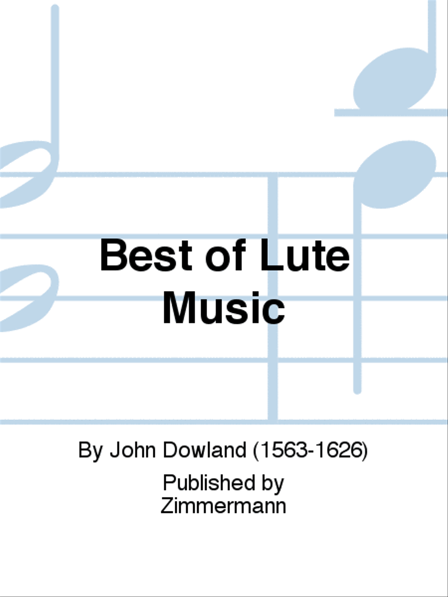 Best of Lute Music Lute scores gallery preview page 1