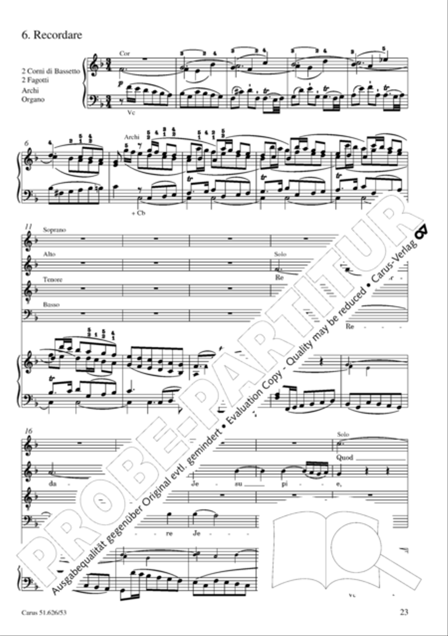Requiem 4-Part scores gallery preview page 30