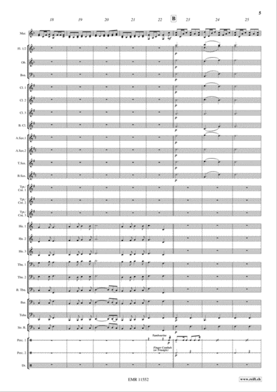 You're So Cool You're So Cool Concert Band scores gallery preview page 6