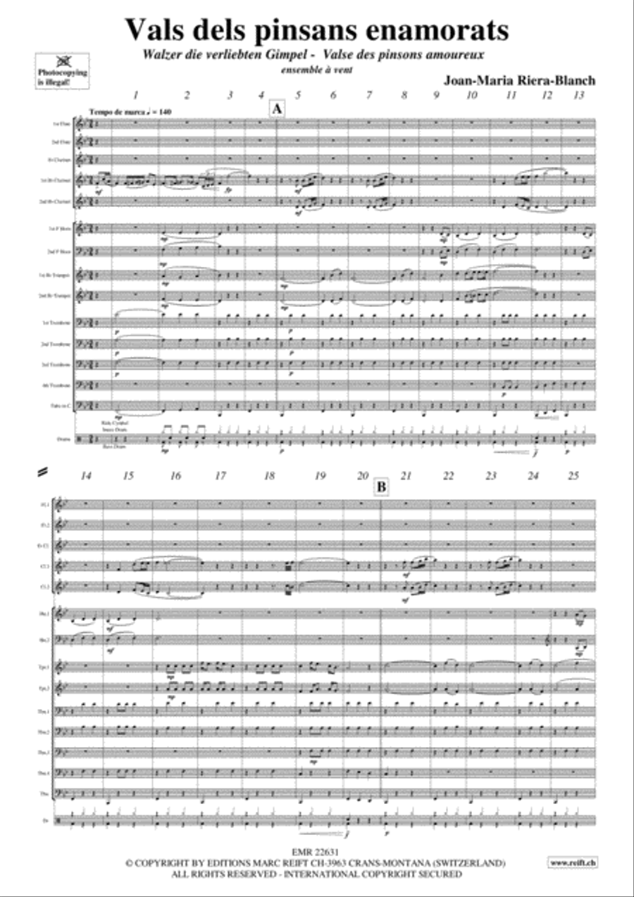 Vals dels pinsans enamorats Score scores gallery preview page 3